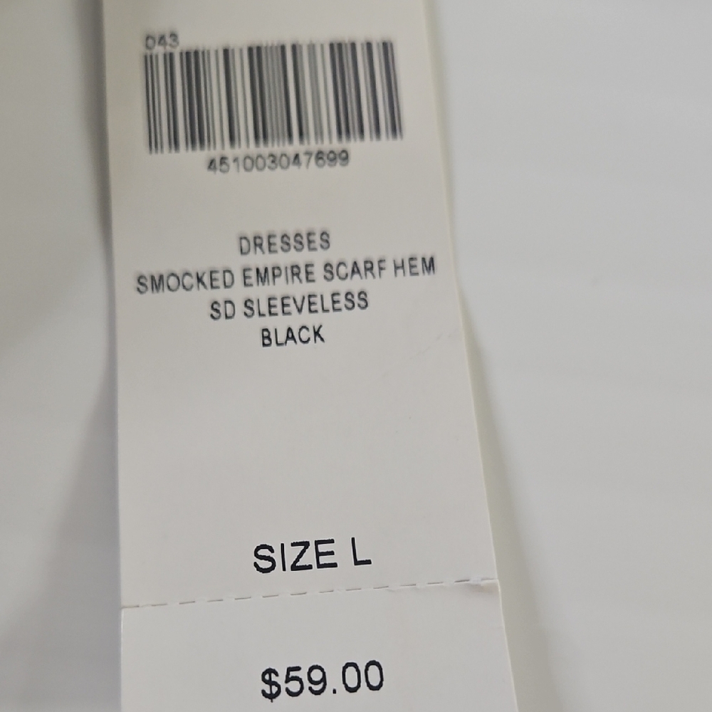Soma Women's Black Midi Dress with Smocked Waist - Picture 2 of 7
